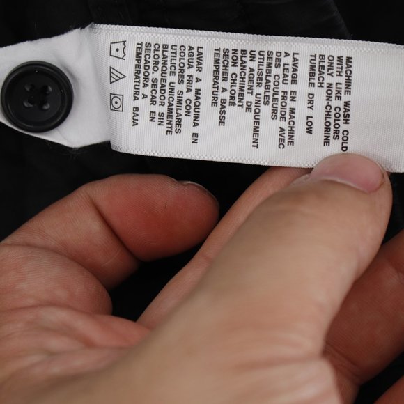 James Perse Pants Men 3 Cotton Linen Elastic Waist Drawstring Black straight leg - Picture 6 of 11